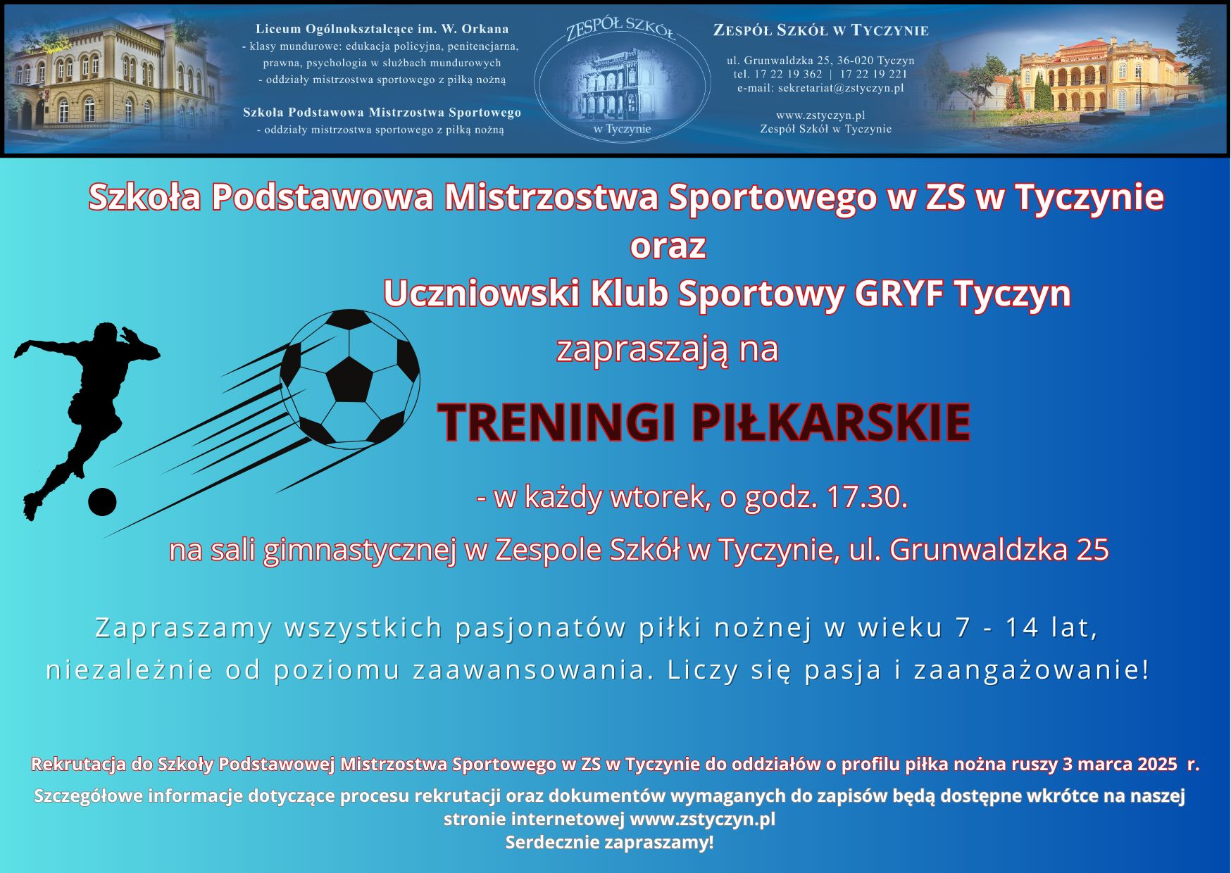 treningi pilkarskie